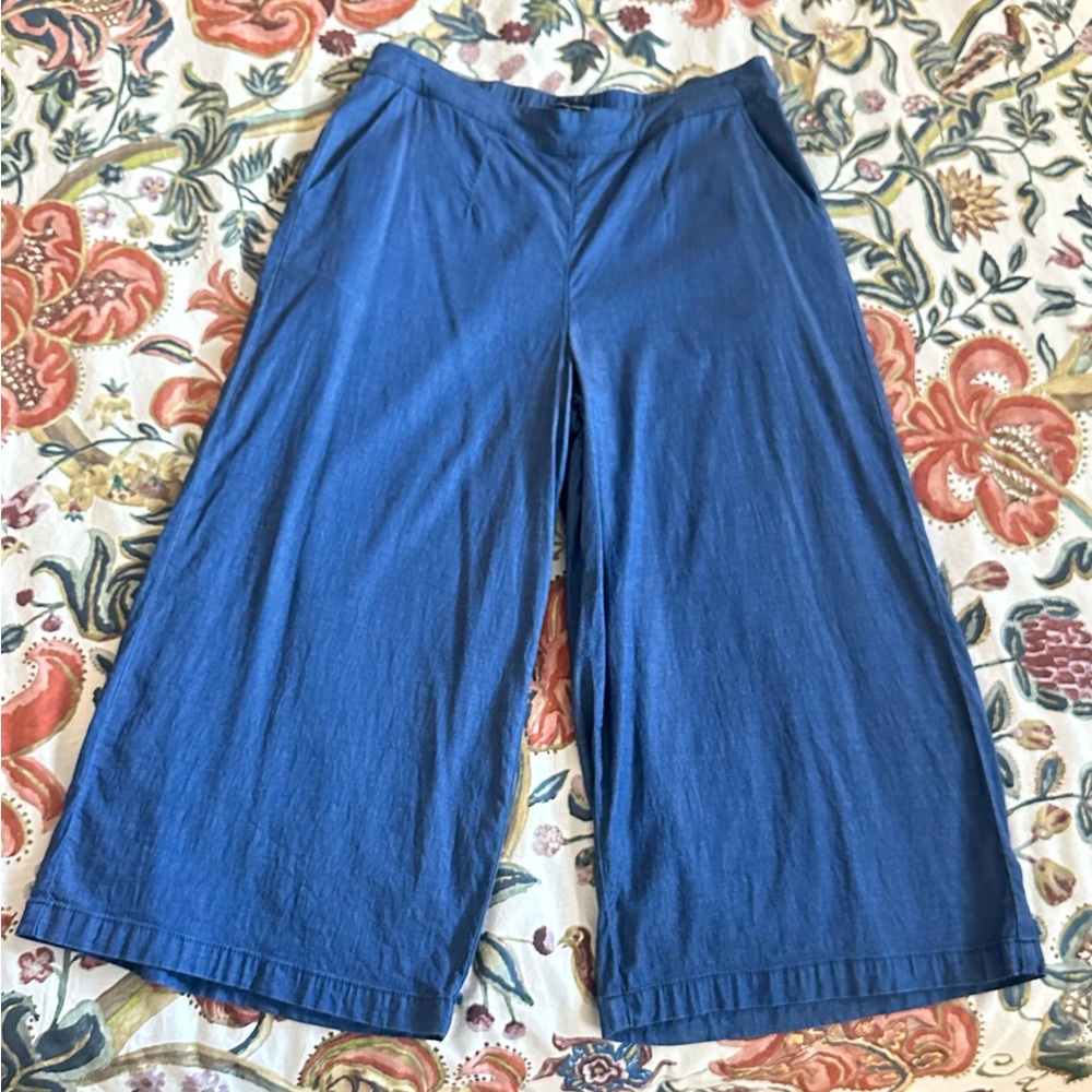Universal Standard Blue Wide Leg Pants